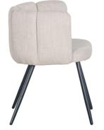 High Five Chair Beige – Design Eetkamerstoelen, Overige kleuren, Japandi, Hotel Chique, Modern, Ophalen of Verzenden, Metaal
