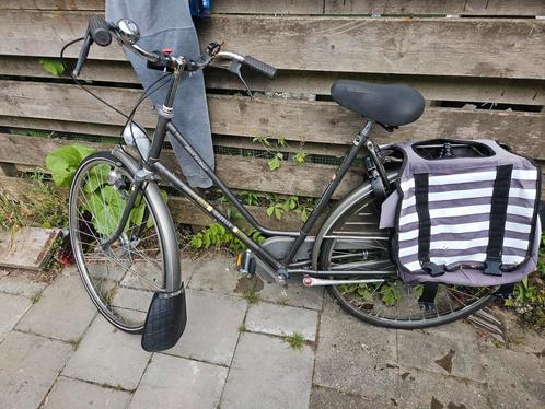 gazelle dames fiets 28inch, Fietsen en Brommers, Fietsen | Dames | Omafietsen, Gebruikt, 53 tot 56 cm, Handrem, Versnellingen