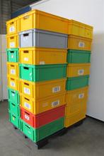 opslagbakken 32 stuks / h22 x 60 x 40cm, Ophalen, Gebruikt