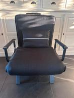 Opklapbare stretcher/stoel - multifunctioneel!, Huis en Inrichting, Stoelen, Ophalen, Gebruikt, Zwart, Eén