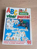 Sesamstraat ABC vloerpuzzel Jumbo, Ophalen of Verzenden, Meer dan 50 stukjes, Gebruikt, 2 tot 4 jaar