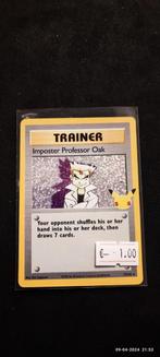 Imposter professor oak celebrations cel 073, Hobby en Vrije tijd, Verzamelkaartspellen | Pokémon, Ophalen of Verzenden, Losse kaart