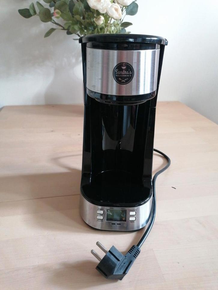 Sandra's keukenmini's Compacte koffiezetter, Witgoed en Apparatuur, Koffiezetapparaten, Gebruikt, Koffiemachine, Ophalen of Verzenden