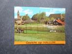 Hallum, gezicht op/kerk, Verzenden, 1980 tot heden, Gelopen, Noord-Brabant