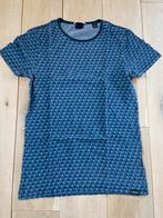 T-shirt - Maat S - Merk Scotch & Soda, Ophalen of Verzenden, Zo goed als nieuw, Maat 46 (S) of kleiner, Blauw