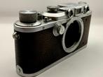 leica IIIa  G + Leica / Leitz Elmar f/3.5 - 35mm + SOOGZ +UV, Ophalen of Verzenden, Gebruikt, Spiegelreflex, Leica