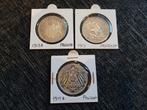 Set 3 Stuks 3 Mark Pruisen Commemoratives Duitsland Zilver, Ophalen of Verzenden, Duitsland, Setje, Zilver