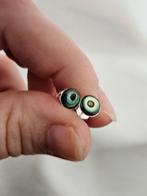 Echt zilveren Abalone parelmoer oorknopjes, Sieraden, Tassen en Uiterlijk, Oorbellen, Nieuw, Ophalen of Verzenden, Met edelsteen