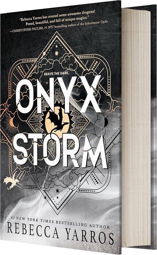 Empyrean - Onyx Storm (Standard Edition) GRATIS VERZENDING, Boeken, Fantasy, Nieuw, Verzenden