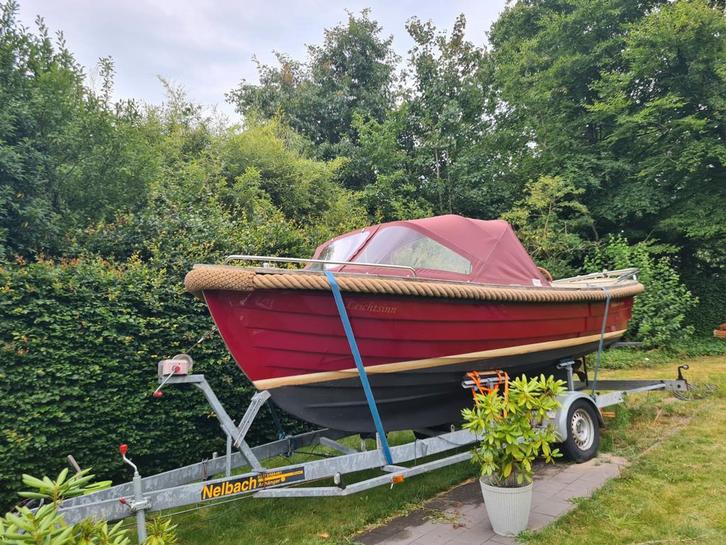 Maril 625 Sloep - Vetus 16pk - Bouwjaar 1999, Watersport en Boten, Motorboten en Motorjachten, Gebruikt, Polyester, 6 tot 9 meter