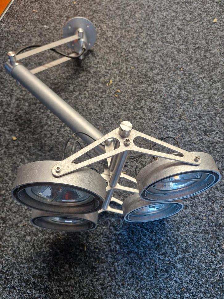 Modular Nomad Large 4 spot inclusief 11cm base flange, Huis en Inrichting, Lampen | Plafondlampen, Gebruikt, Metaal, Ophalen of Verzenden