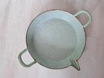 Oude emaille pan (28 cm), Ophalen of Verzenden