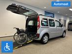 Renault Kangoo Rolstoelauto Automaat, Auto's, Renault, Automaat, Stof, Gebruikt, Zwart
