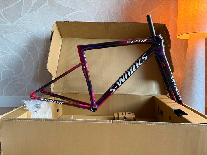 Nieuwe S-works Tarmac SL8 frameset SD Worx maat 49, Fietsen en Brommers, Fietsonderdelen, Nieuw, Racefiets, Frame, Ophalen