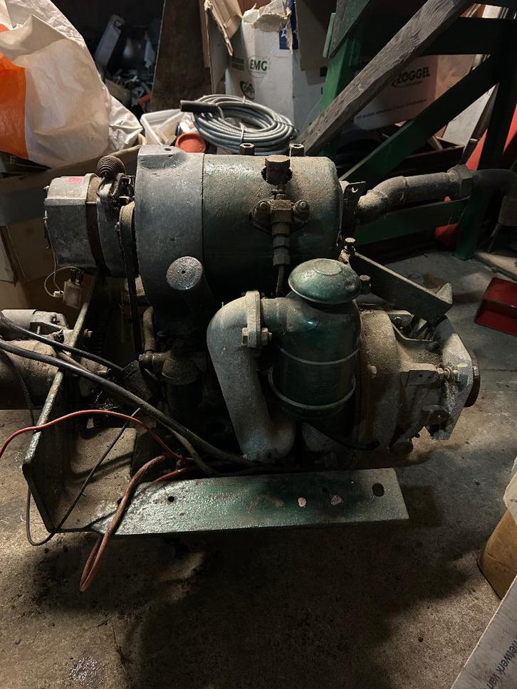 Hirth D24 eencilinder tweetakt dieselmotor, Doe-het-zelf en Verbouw, Gereedschap | Freesmachines, Gebruikt, Elektrisch, Tuinfrees