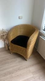 Rieten stoel, Huis en Inrichting, Ophalen, Gebruikt, Bruin, Riet of Rotan