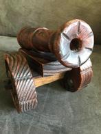 Vintage Houten Kanon jaren 70., Antiek en Kunst, Ophalen of Verzenden