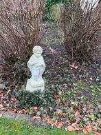Tuinbeeldje wit van een jongen, Tuin en Terras, Tuinbeelden, Ophalen, Gebruikt, Beton, Mensenbeeld
