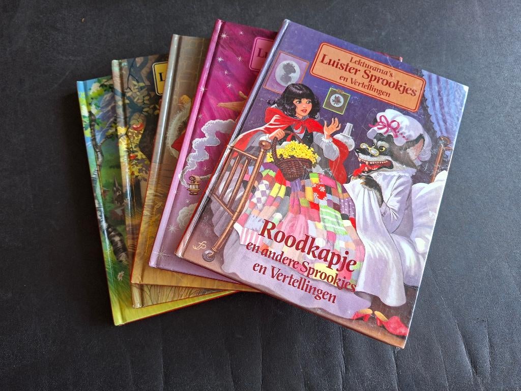 5 sprookjesboeken Lekturama, Boeken, Sprookjes en Fabels, Ophalen of Verzenden, Zo goed als nieuw