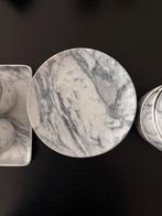 H&M Home marble servies, borden, kommen, mokken, Huis en Inrichting, Keuken | Servies, Ophalen, Aardewerk, Overige stijlen, Bord(en)