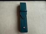 Montblanc pennenetui size 1 Petrol Blue, Verzamelen, Ophalen, Zo goed als nieuw, Vulpen, Mont Blanc