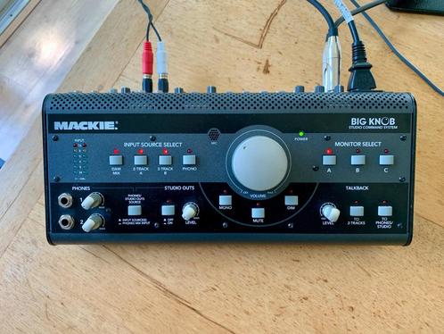 Mackie Big Knob, Audio, Tv en Foto, Professionele Audio-, Tv- en Video-apparatuur, Zo goed als nieuw, Audio, Ophalen of Verzenden