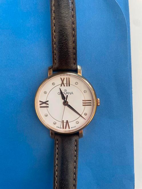 Grovana Swiss Sapphire Crystal ladies watch, Sieraden, Tassen en Uiterlijk, Horloges | Dames, Zo goed als nieuw, Overige merken