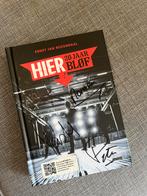 Gesigneerd Bløf Boek - Hier, 20 Jaar Bløf, Boeken, Ophalen, Zo goed als nieuw, Artiest