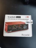 Scarlett Solo Audio Interface, Ophalen of Verzenden, Zo goed als nieuw, Studiomicrofoon