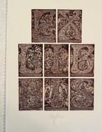 8 Ex Libris ontwerpen, Agirba, Ophalen of Verzenden