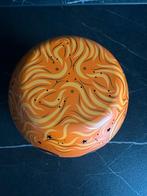 Halloween Pompoen Metaal met Licht - Nieuw!, Huis en Inrichting, Woonaccessoires | Kandelaars en Kaarsen, Bruin, Nieuw, Ophalen of Verzenden