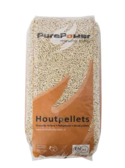 Houtpellets Pure Power, Tuin en Terras, Haardhout, Overige houtsoorten, 6 m³ of meer, Ophalen