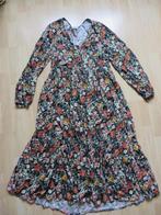 Lange boho maxi jurk met bloemen Pull & Bear maat 38 M, Maat 38/40 (M), Ophalen of Verzenden, Onder de knie, Zo goed als nieuw