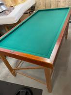 Biljarttafel 173x94 cm incl ballen, keu en scorebord, Sport en Fitness, Biljarten en Poolen, Ophalen of Verzenden, Gebruikt, Biljarttafel