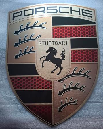 Porsche logo bord 60cm  beschikbaar voor biedingen