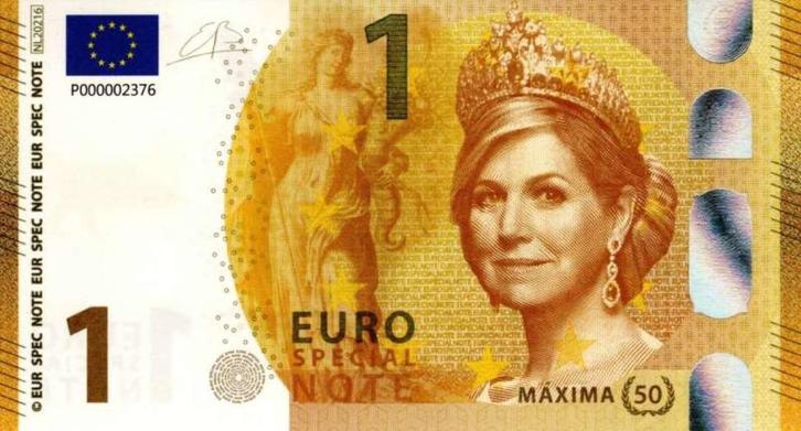 Europa 1 Euro 2023 Maxima biljet, Postzegels en Munten, Bankbiljetten | Europa | Eurobiljetten, Los biljet, Overige landen, Ophalen of Verzenden