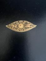 filigrain gouden broche, 4 tot 7 cm, Ophalen of Verzenden, Zo goed als nieuw, Goud