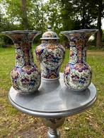 Polychrome boch kaststel, Antiek en Kunst, Ophalen