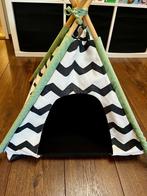 Beeztees Kioni Tipi Tent – Kattenhuis – Zwart/Wit, Dieren en Toebehoren, Ophalen, Gebruikt, Speeltunnel