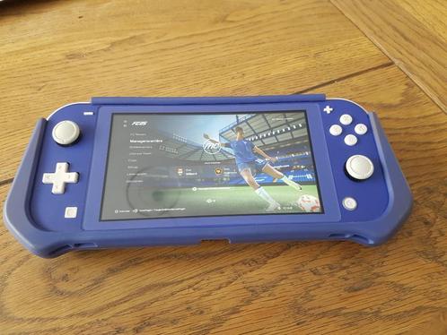 Nintendo switch lite, Spelcomputers en Games, Spelcomputers | Nintendo Switch Lite, Zo goed als nieuw, Overige kleuren, Met beschermhoes of tas