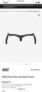 Cockpit Gravel 400/120, Ophalen of Verzenden, Zo goed als nieuw, Racefiets, Stuur