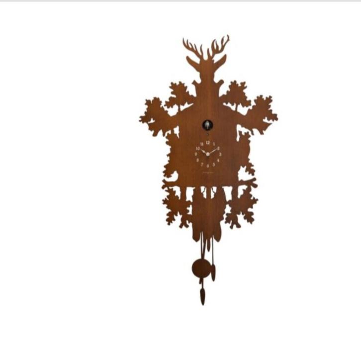 koekoeksklok, Huis en Inrichting, Woonaccessoires | Klokken, Zo goed als nieuw, Wandklok, Digitaal, Ophalen of Verzenden