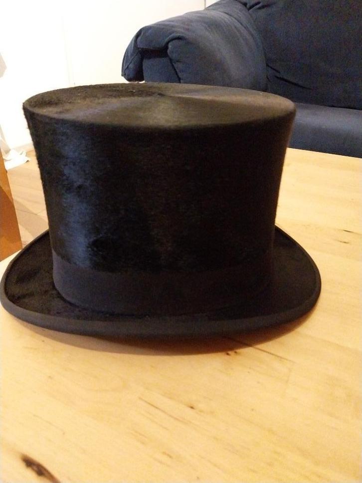 Unieke hoed met toebehoren., Kleding | Heren, Hoeden en Petten, Gedragen, Hoed, 58 of 59 cm (L, 7¼ of ⅜ inch), Ophalen of Verzenden