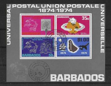 Barbados Michel blok 5 gestempeld  UPU beschikbaar voor biedingen