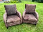 Mooie fauteuils stoelen, Huis en Inrichting, Stoelen, Twee, Bruin, Ophalen of Verzenden, Zo goed als nieuw