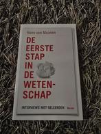 Hans van Maanen - De eerste stap in de wetenschap, Hans van Maanen, Maatschappij en Samenleving, Ophalen of Verzenden, Zo goed als nieuw