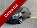 Kia Rio 1.2 CVVT ExecutiveLine, Keyless, Airco, Cruise, Trek, Gebruikt, Zwart, 4 cilinders, Origineel Nederlands