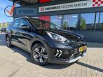 Kia  Niro 1.6 GDi HYBRID DYNAMICLINE AUTOMAAT 1e EIG., Euro 6, Leder en Stof, Zwart, Origineel Nederlands