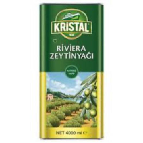 KRISTAL OLIJFOLIE COLD PERS REGULAR OF EXTRA VIERGE 4 LITER, Diversen, Levensmiddelen, Verzenden