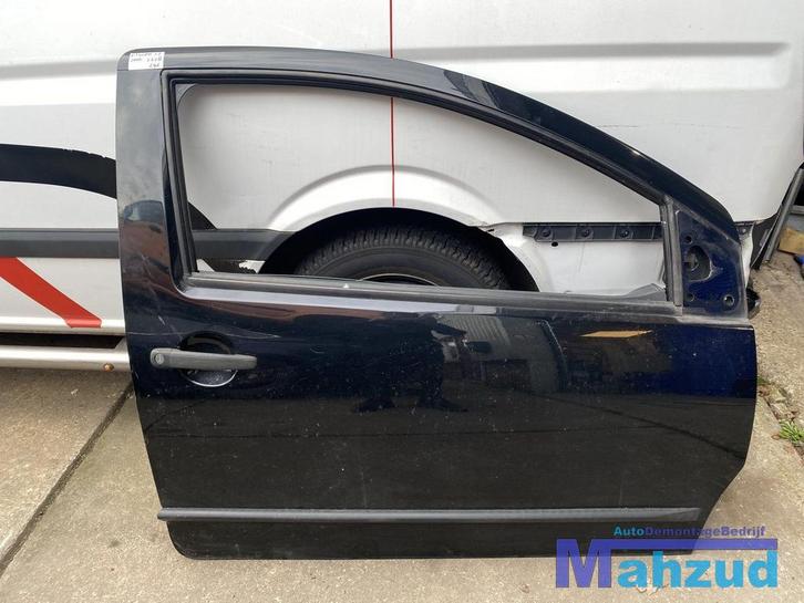 CITROEN C2 JM rechter deur portier compleet zwart EXYB, Auto-onderdelen, Carrosserie en Plaatwerk, Deur, Citroën, Gebruikt, Ophalen of Verzenden